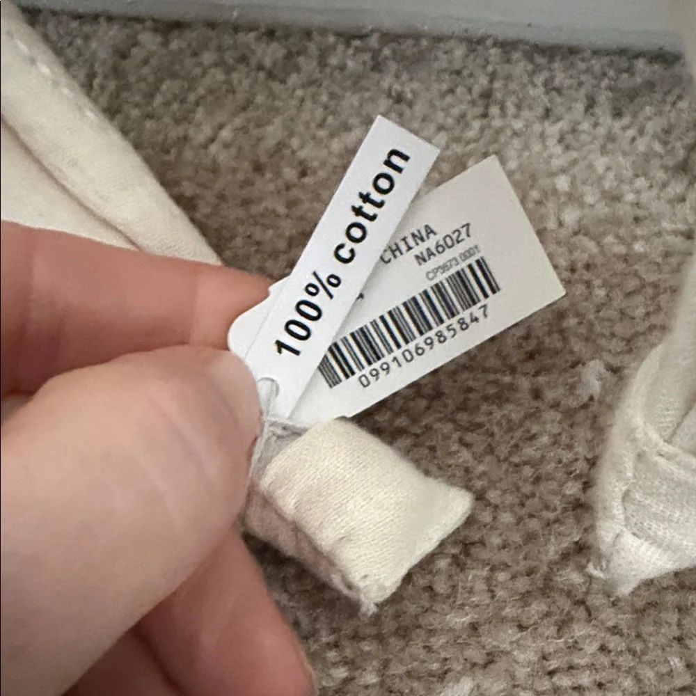NWT. Madewell Ivory Knotted Headband